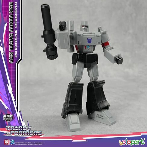 YOLOPARK Transformers Toys 4-Pack G1 Optimus Prime,Megatron,Bumblebee,Starscream Action Figures,BMK Series Transformer Toys for Kids,No Converting in Saudi Arabia