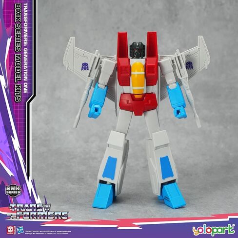 YOLOPARK Transformers Toys 4-Pack G1 Optimus Prime,Megatron,Bumblebee,Starscream Action Figures,BMK Series Transformer Toys for Kids,No Converting in Saudi Arabia