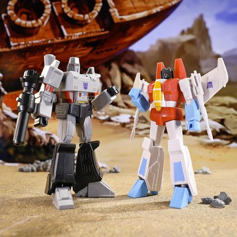 YOLOPARK Transformers Toys 4-Pack G1 Optimus Prime,Megatron,Bumblebee,Starscream Action Figures,BMK Series Transformer Toys for Kids,No Converting in Saudi Arabia