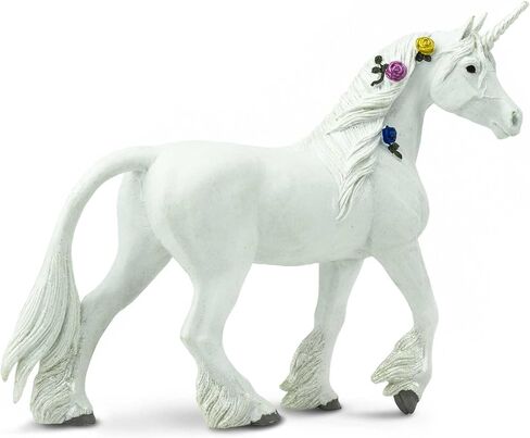 Safari Ltd. Mythical Unicorn Figurine - Realistic Hand-Painted 5.5" Fantasy Themed PVC Figure - Educational Toy for Children Age 3+ in Kuwait