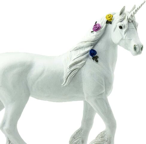 Safari Ltd. Mythical Unicorn Figurine - Realistic Hand-Painted 5.5" Fantasy Themed PVC Figure - Educational Toy for Children Age 3+ in Kuwait