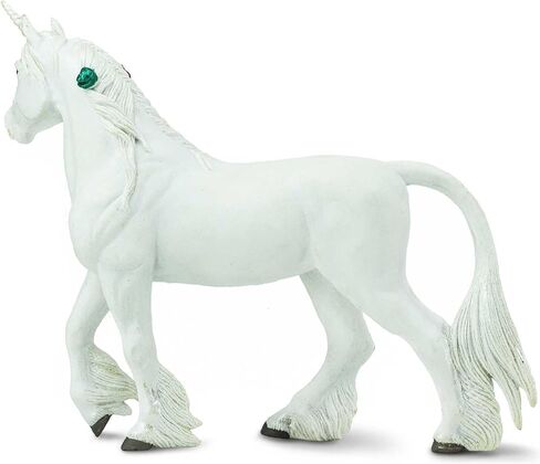 Safari Ltd. Mythical Unicorn Figurine - Realistic Hand-Painted 5.5" Fantasy Themed PVC Figure - Educational Toy for Children Age 3+ in Kuwait