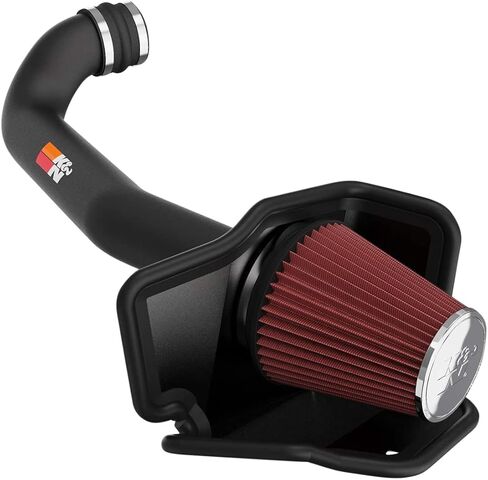 K&N Cold Air Intake System: High-Flow Air Filter, Increase Performance & Towing: Compatible with 2011-2015 Dodge/Jeep: Durango, Grand Cherokee, 77-1560KTK in Kuwait
