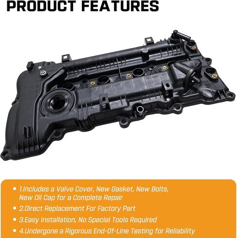 22410-2E000 Automotive Replacement Engine Valve Covers Compatible with Hyundai Elantra 2011-2016, Elantra (Coupe/GT) 2013, Kia Soul 2012-2013, 1.8L 2.0L in Saudi Arabia