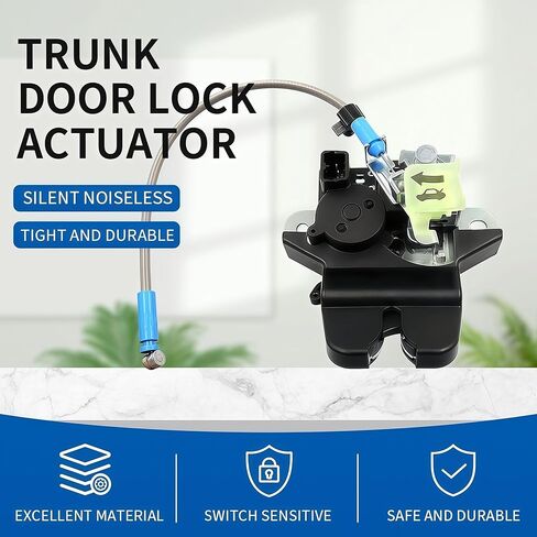 Trunk Rear Latch Door Actuator, Compatible with 2015-2017 Hyundai Sonata Sedan, for 2015-2017 Hyundai Sonata Sedan Trunk Latch Lock Actuator, Replace 81230-C1010 81230C1010 in Saudi Arabia