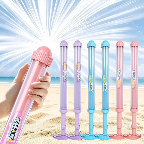 12Pack Firework Spray Water Gun - Creativity Sprays Water Like Fireworks, Squirt Gun for Kids,Bulk Samll Water Guns Swimming Pools, Beaches, Birthday Party Outdoor Gaming Toys (Blue, Pink, Purple) in Saudi Arabia