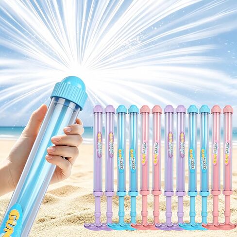 12Pack Firework Spray Water Gun - Creativity Sprays Water Like Fireworks, Squirt Gun for Kids,Bulk Samll Water Guns Swimming Pools, Beaches, Birthday Party Outdoor Gaming Toys (Blue, Pink, Purple) in Saudi Arabia