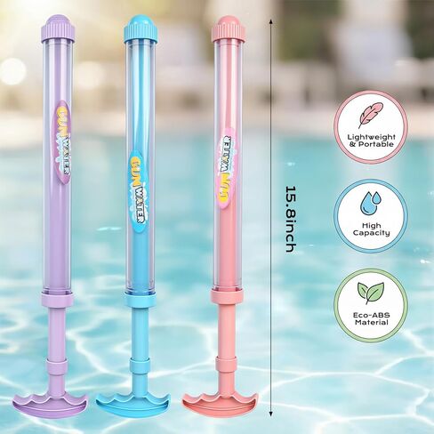12Pack Firework Spray Water Gun - Creativity Sprays Water Like Fireworks, Squirt Gun for Kids,Bulk Samll Water Guns Swimming Pools, Beaches, Birthday Party Outdoor Gaming Toys (Blue, Pink, Purple) in Saudi Arabia