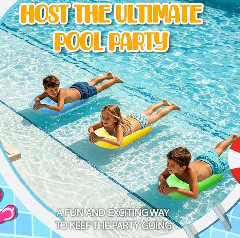 9 Pcs Inflatable Bodyboards for Slip Water Slide, 15.6 X 21.3 in Lawn Water Slides Inflatable Boards, Portable Surfboard for Outdoor Lawn Water Slide, Summer Outdoor Water Fun Supplies in Saudi Arabia