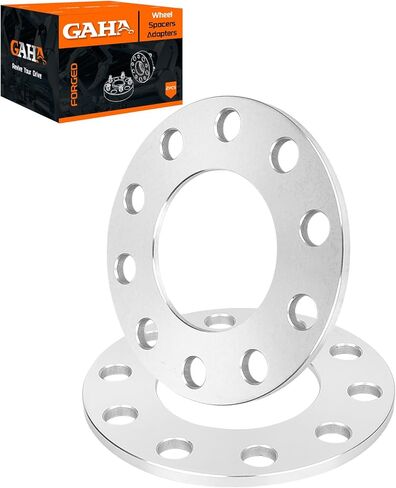 GAHA 6x5.5 Wheel Spacers 108mm Hub Bore fit for Chevrolet Tahoe Avalanche Silverado 1500, for GMC Yukon Sierra,for Cadillac Escalade ESV for Ford Ranger Hummer for Toyota with 1/2 inch Adapter, 4PCS in Saudi Arabia