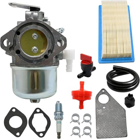 Priprilod Carburetor Kit with Gaskets & Fuel Filter 09719-3 5000 Compatible with Generac SVP5000 Watt Portable Generator Compatible with 10.0hp Briggs & Stratton Engine Parts in Kuwait