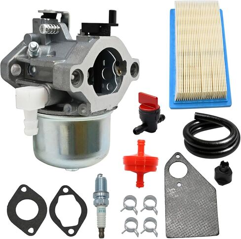 Priprilod Carburetor Kit with Gaskets & Fuel Filter 09719-3 5000 Compatible with Generac SVP5000 Watt Portable Generator Compatible with 10.0hp Briggs & Stratton Engine Parts in Kuwait