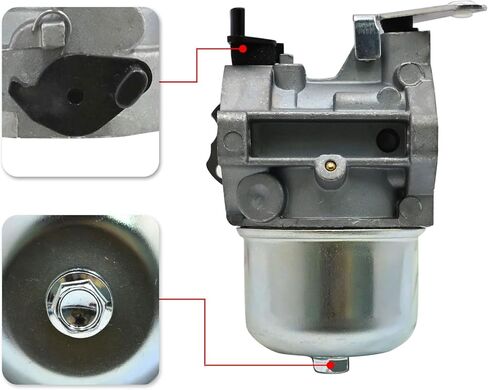 Priprilod Carburetor Kit with Gaskets & Fuel Filter 09719-3 5000 Compatible with Generac SVP5000 Watt Portable Generator Compatible with 10.0hp Briggs & Stratton Engine Parts in Kuwait