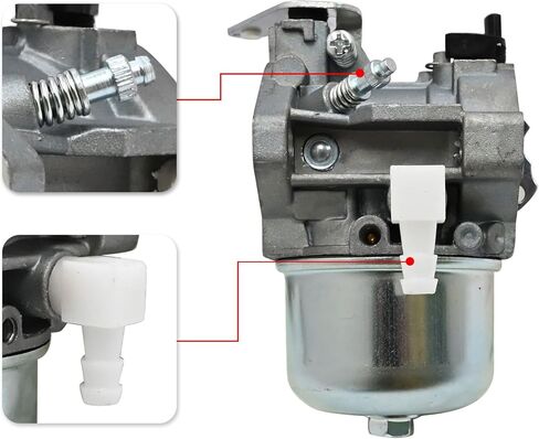 Priprilod Carburetor Kit with Gaskets & Fuel Filter 09719-3 5000 Compatible with Generac SVP5000 Watt Portable Generator Compatible with 10.0hp Briggs & Stratton Engine Parts in Kuwait