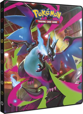 Asmodee - Ultra Pro - Pokémon - Mega Evolution: Fantasmagoric Flames (ME02): حامل بطاقات Pokémon - السعة: 252 بطاقة - ألعاب الطاولة - ملحق بطاقات التداول in Kuwait