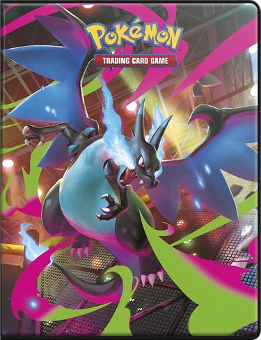 Asmodee - Ultra Pro - Pokémon - Mega Evolution: Fantasmagoric Flames (ME02): حامل بطاقات Pokémon - السعة: 252 بطاقة - ألعاب الطاولة - ملحق بطاقات التداول in Kuwait