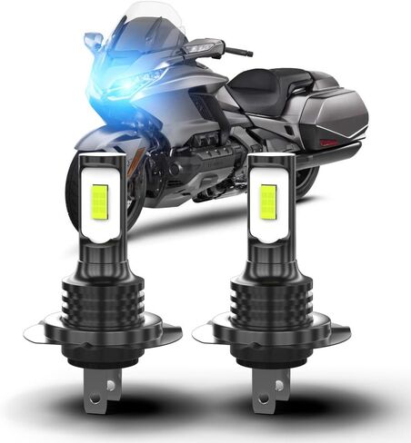 For Honda Goldwing 1800 2001 2002-2017 Front H7 High Or Low Beam，Super Brighter, 8000K Ice Blue, 1:1 Halogen Size, Plug and Play, Canbus Ready Fog Light Bulbs, Pack of 2 in Saudi Arabia