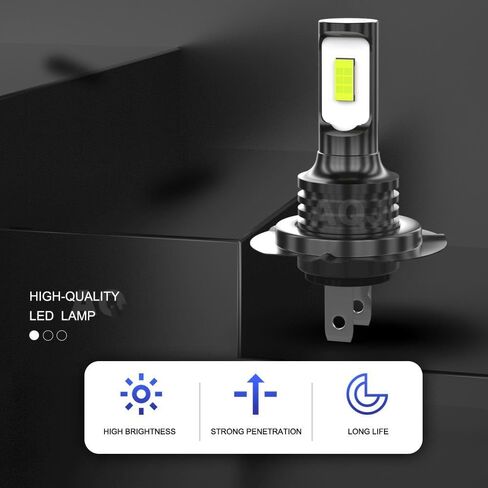 For Honda Goldwing 1800 2001 2002-2017 Front H7 High Or Low Beam，Super Brighter, 8000K Ice Blue, 1:1 Halogen Size, Plug and Play, Canbus Ready Fog Light Bulbs, Pack of 2 in Saudi Arabia
