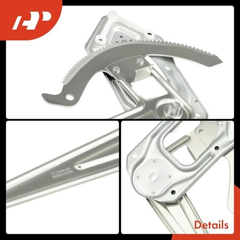منظم نوافذ الطاقة A-Premium جانب السائق الأمامي متوافق مع Ford Ranger 1993-2011 & Mazda B2300 1994-1997/2001-2009، B2500 1998-2001، B3000 1994-2008، B4000، بدون محرك in Kuwait