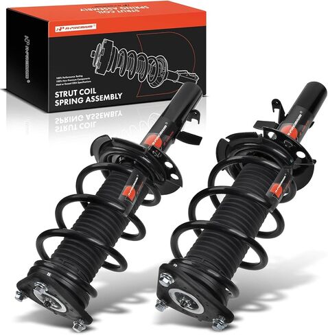 A-Premium Front Struts Compatible with Ford Focus [ST] 2014-2015, w/ 18" Wheels & Sport Susp - 2x Replacement Suspension Complete Strut Assembly Shock with Coil Spring in Kuwait