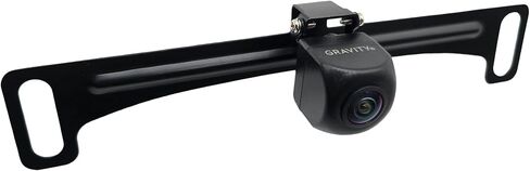 Gravity VGC820PL - CMOS CVBS License Plate Backup Camera, Dynamic Parking Lines, Universal RCA Connectivity - Waterproof & Durable Design for Cars, Trucks, SUVs in Kuwait