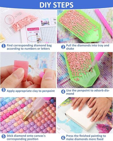 مجموعات الفن الماسي 5D DIY للبالغين، التنين الملتحي السعيد، حيوان السحلية المبتسم (2) لديكور جدران المنزل 11.7 × 15.8 بوصة / 30 × 40 سم in Kuwait