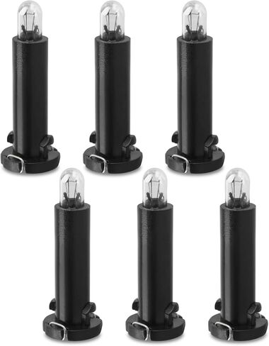 𝟯𝗣𝗖𝗦 79629-S3V-A01 HVAC Control Neo-Wedge Bulb Fit for Honda Element 2003-2011, Fit for ACURA MDX 2001-2006 With Black Socket in Kuwait