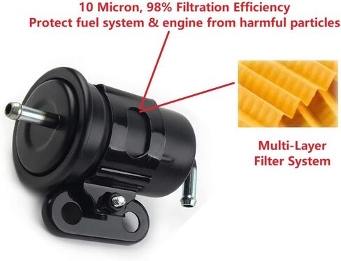 High Pressure Fuel Filter Compatible with Suzuki Outboard DF 90HP 115HP 140HP 200HP 225HP 250HP 300HP 15440-96J00 15440-96J01 15440-90J00 15440-93J00 in Saudi Arabia