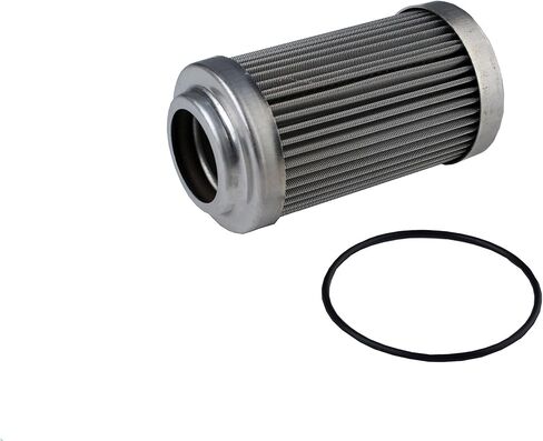 Aeromotive 12635 Replacement Filter Element, 40-Micron Stainless Mesh, Fits All 2" OD Filter Housings in Kuwait
