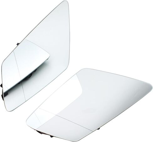 Pair Left and Right Side Rearview Heated Mirror Glass with Backing Plate for Mercedes-Benz C300 C350 E350 S550 S600 E400 CLS400 CLS550 CL550 CL600 CL63 S63 S63 AMG S in Kuwait