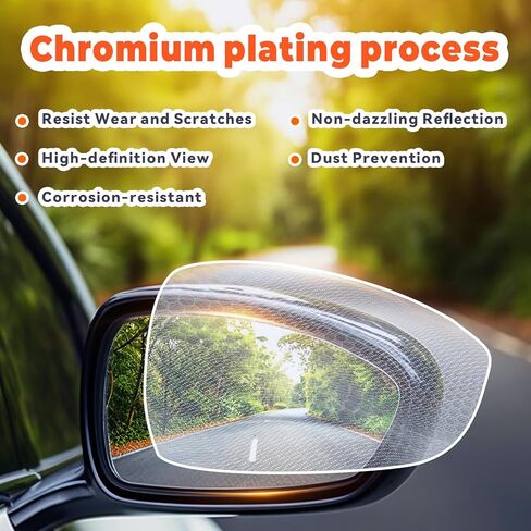 استبدال مرآة الجانب الأيسر للسائق لـ 2009-2017 TIGUAN OEM Fit Mirror Glass استبدال 5N0857522A in Kuwait