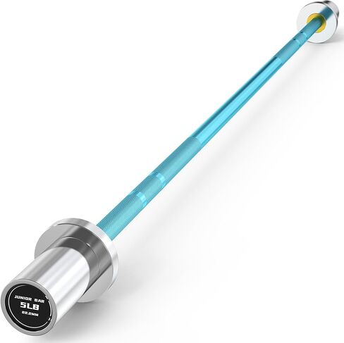 Olympic Barbell 4 ft/5 ft/6 ft/6.5ft/7 ft, 2 Inch Straight Womens Bars, Weight Bar for Strength Training, Weightlifting, Squat, Hip Thrust, Bench Press, Deadlift, 500 lb - 1000 lb Capacity in Saudi Arabia