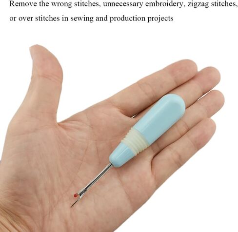 HAHIYO Blue Seam Ripper Ergonomic Grip Thread Stitch Remover Tool Sewing Stitch Cutter Thread Ripper Unpicker Sewing Accessory&Supply for Crafting Notions Quilting Sewing Hem, 4.1-Inch 1PCs in Kuwait