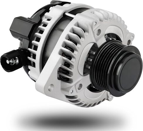 Alternator fit for Honda Odyssey V6 3.5L Gas (2011-2013), Pilot V6 3.5L Gas (2012-2015), Ridgeline V6 3.5L Gas (2012-2014), Replacement 31100-RV0-A01 in Saudi Arabia