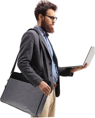 Housoutil Laptop Sleeve Bag Lightweight Wear-resistant Case Pocket for Business Travel Portable Protective Holder for Laptops and Tablets in Kuwait