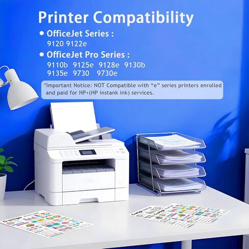 936e 936XL High Yield Ink Cartridges Compatible for Combo Pack HP 936 Replacement for OfficeJet 9120 9122e OfficeJet Pro 9110b 9125e 9128e 9130b 9135e Printers (Black/Cyan/Magenta/Yellow 4-Pack) in Saudi Arabia