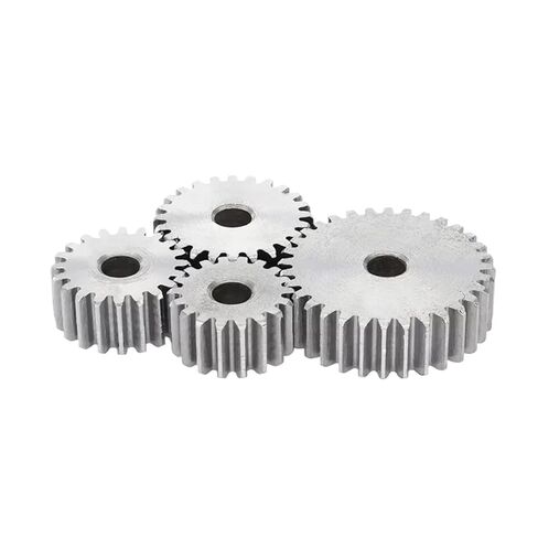 Spur Gear 1M-21T/22T/23T/24T/25T/26T/27T/28T/29T/30Teeth SC45# Carbon Steel Material Cylindrical 1Pcs(1M 30T - Bore 6mm) in Saudi Arabia