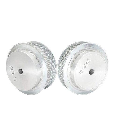 Belt Pulley 8M-38T/39T/40T/42T/44T/45T Bore Size 12 mm Teeth Pitch 8, Alloy Wheel for Width 25/30 8M Timing Industrial Bearings Gears(8M42T (Bore 12 mm),32 mm) in Kuwait