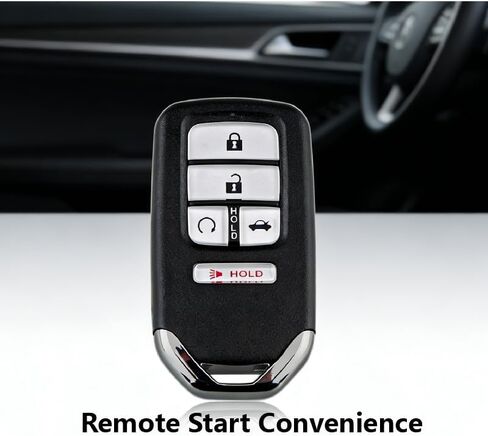 Car Key Fob Remote Keyless Entry Control CWTWB1G0090 433MHz 5 Button Replacement for 2018-2022 Honda Accord 2.0EX-L EX Tour - 2 Pack in Kuwait