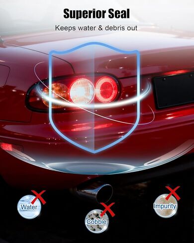 2 Pcs Tail light Gasket Fits for Mazda Miata MX-5 MX5 1990-1997 Replace NA01-51-158 in Kuwait