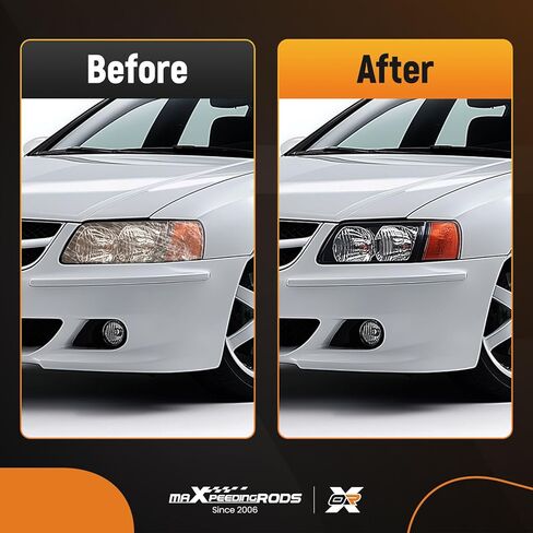 maXpeedingrods 2PCS Pair Headlight Lens Cover Front Clear for Audi Q7 2006-2015, 4L0941029 4L0941030 PC in Kuwait