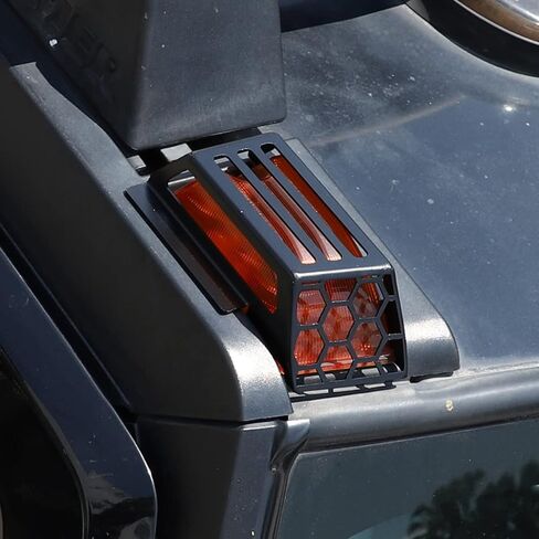 PIUGILH Cab Roof Running Light Bezels Covers Trim Molding,Car Roof Side Light Cover Guards Compatible with 2003-2009 Hummer H2,4PCS in Kuwait