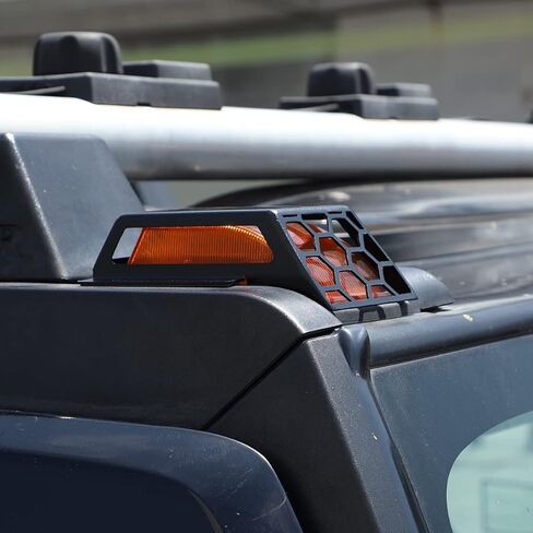 PIUGILH Cab Roof Running Light Bezels Covers Trim Molding,Car Roof Side Light Cover Guards Compatible with 2003-2009 Hummer H2,4PCS in Kuwait