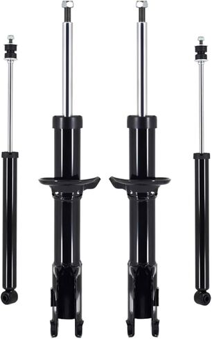 PM Auto Set of 4 Front Suspension Strut-Rear Shock Absorber Compatible With 2017-2024 Mitsubishi mirage in Kuwait