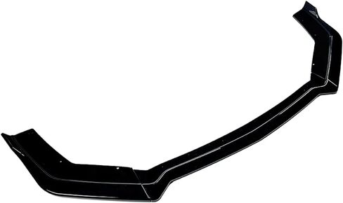 3PCS Aerodynamic Front Bumper Splitter Lip,ABS Spoiler Body Kit Compatible with Ford Mustang 2018-2023 Facelift MK6.5,Gloss Black in Kuwait