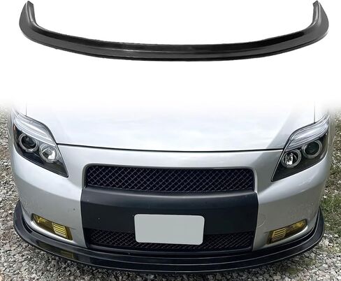 Front Bumper Lip Compatible with 2005-2010 Scion TC, Unpainted Black MDA Style Polyurethane Front Lower Chin Spoiler Protector, 1 PC in Saudi Arabia