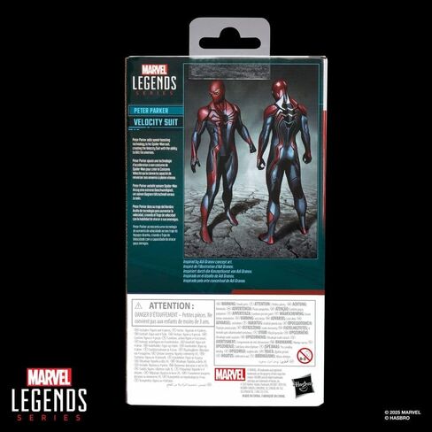 Marvel Legends Series Gamerverse Velocity Suit Peter Parker, Spider-Man Video Game -Inspired Collectible 6 Inch Action Figure in Saudi Arabia