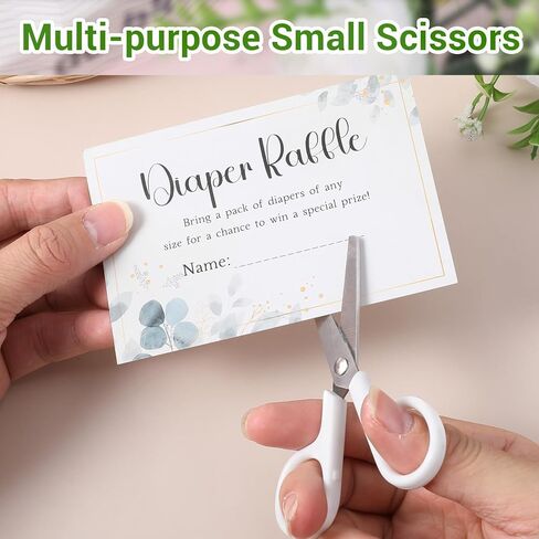 3 Pcs 4" Kids Scissors With Safety Cove Blunt Tipped Scissors Small Travel Size Tsa Compliant Round Blunt Tip Mini For Multipurpose Students School Office Home Paper Craft Supplies in Kuwait