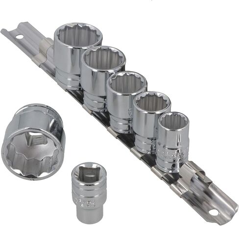 Whitworth/BSF/BSW 3/8" drive shallow sockets 7pc set 1/8"-1/2" bi hex LSR29 in Saudi Arabia