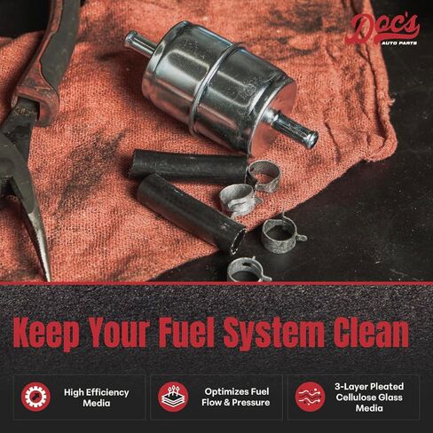 Doc's Auto Parts Fuel Filter DGF350 | Compatible with Jeep Liberty 2002-2004 in Kuwait
